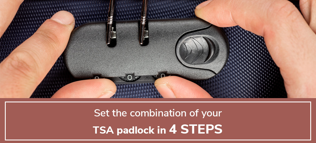 How to Change the Combination on 3 Combination Luggage Locks | All Getaways