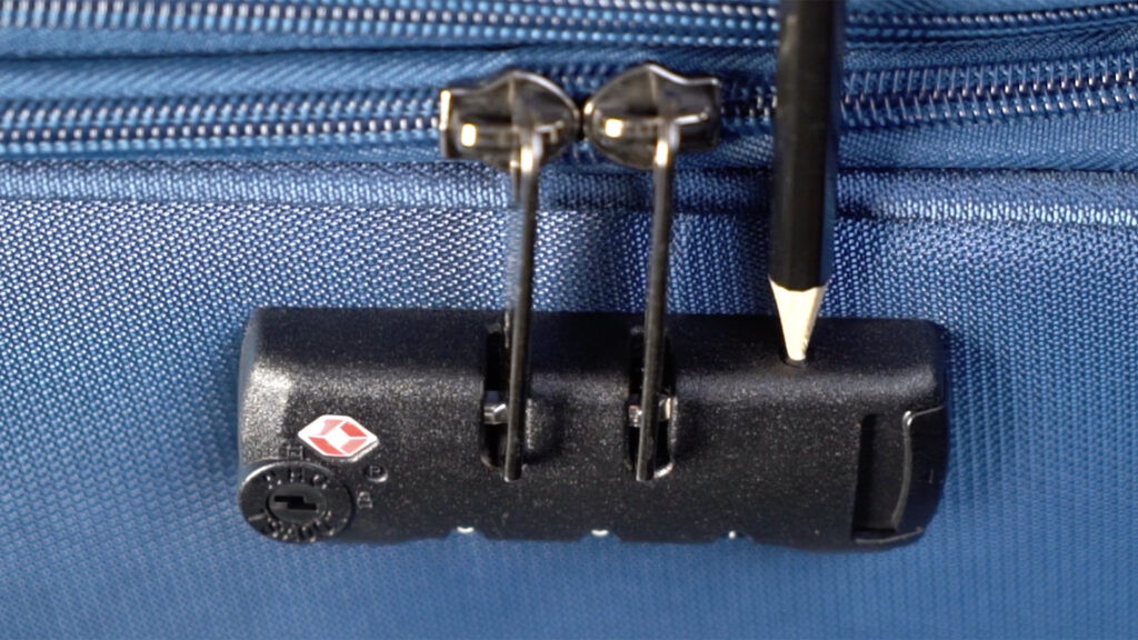 How to change your TSA lock combination