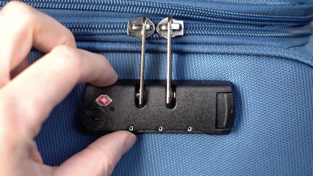 How to change your TSA lock combination