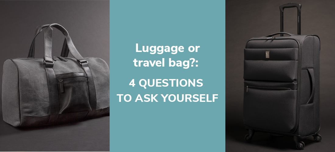 luggage or travel bag
