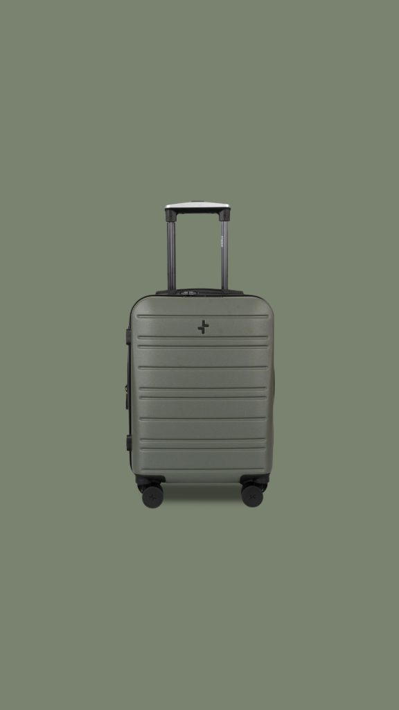 La nouvelle valise Legend en vert.